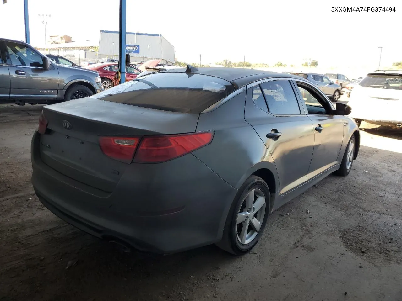 2015 Kia Optima Lx VIN: 5XXGM4A74FG374494 Lot: 73509274