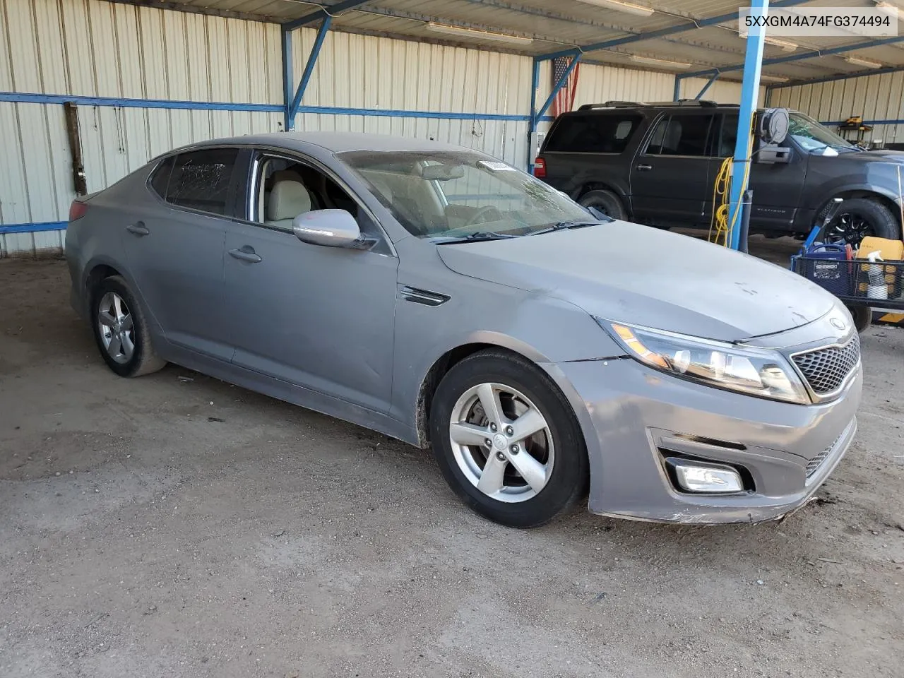 2015 Kia Optima Lx VIN: 5XXGM4A74FG374494 Lot: 73509274