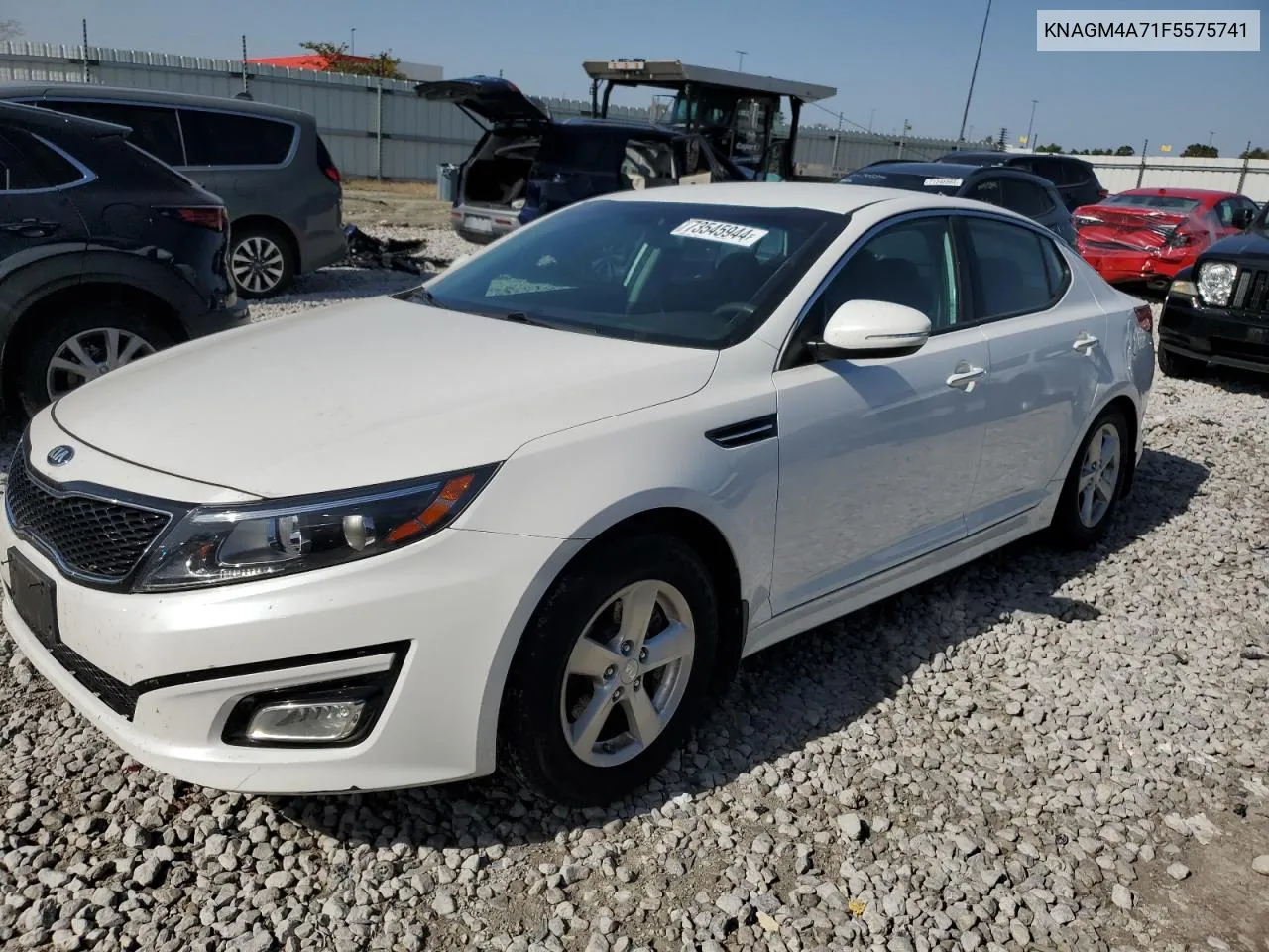 KNAGM4A71F5575741 2015 Kia Optima Lx