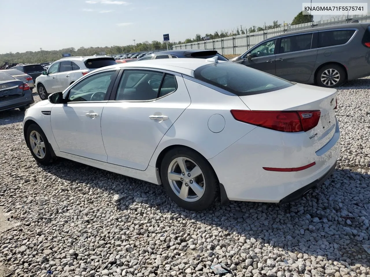 KNAGM4A71F5575741 2015 Kia Optima Lx