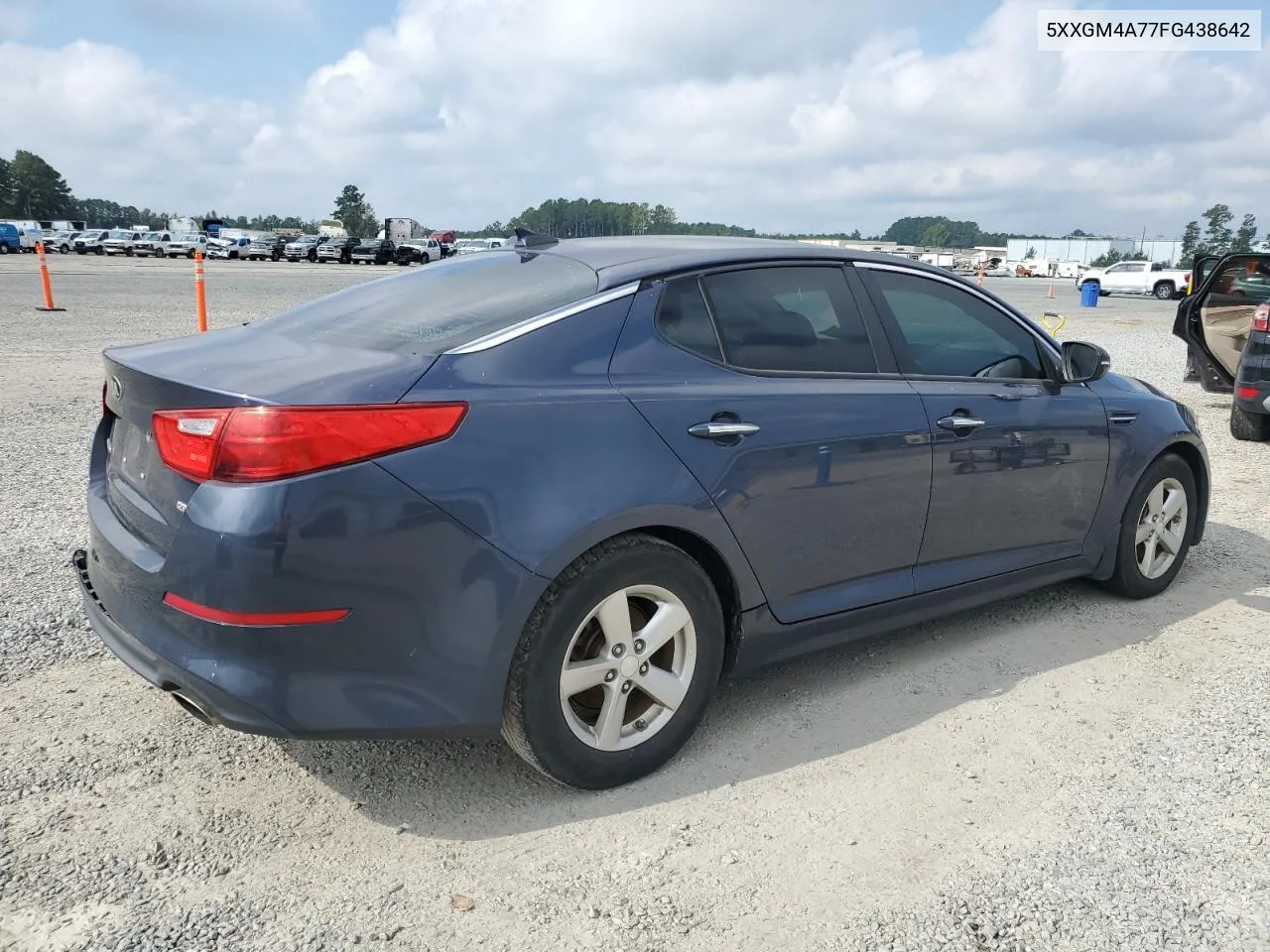 2015 Kia Optima Lx VIN: 5XXGM4A77FG438642 Lot: 73561554