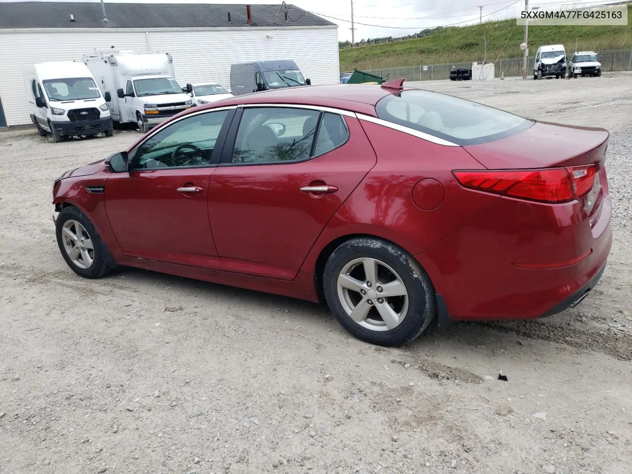 5XXGM4A77FG425163 2015 Kia Optima Lx