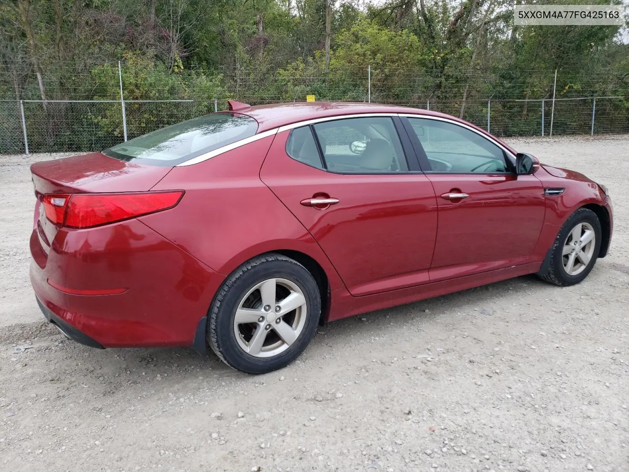 5XXGM4A77FG425163 2015 Kia Optima Lx