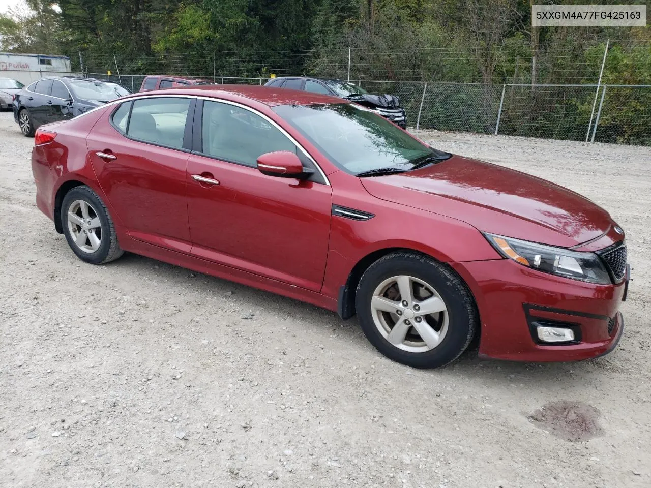 2015 Kia Optima Lx VIN: 5XXGM4A77FG425163 Lot: 73571434