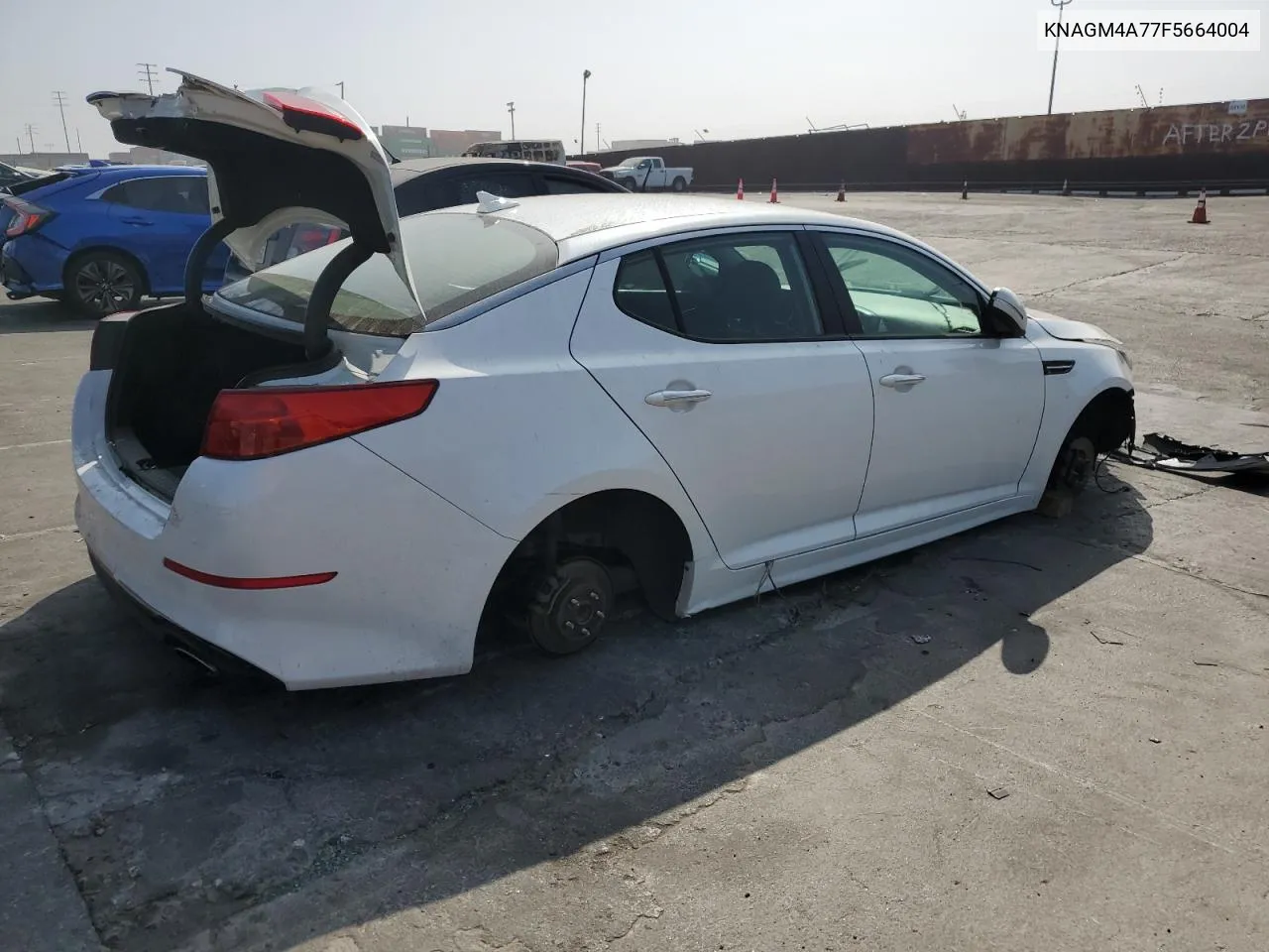 KNAGM4A77F5664004 2015 Kia Optima Lx