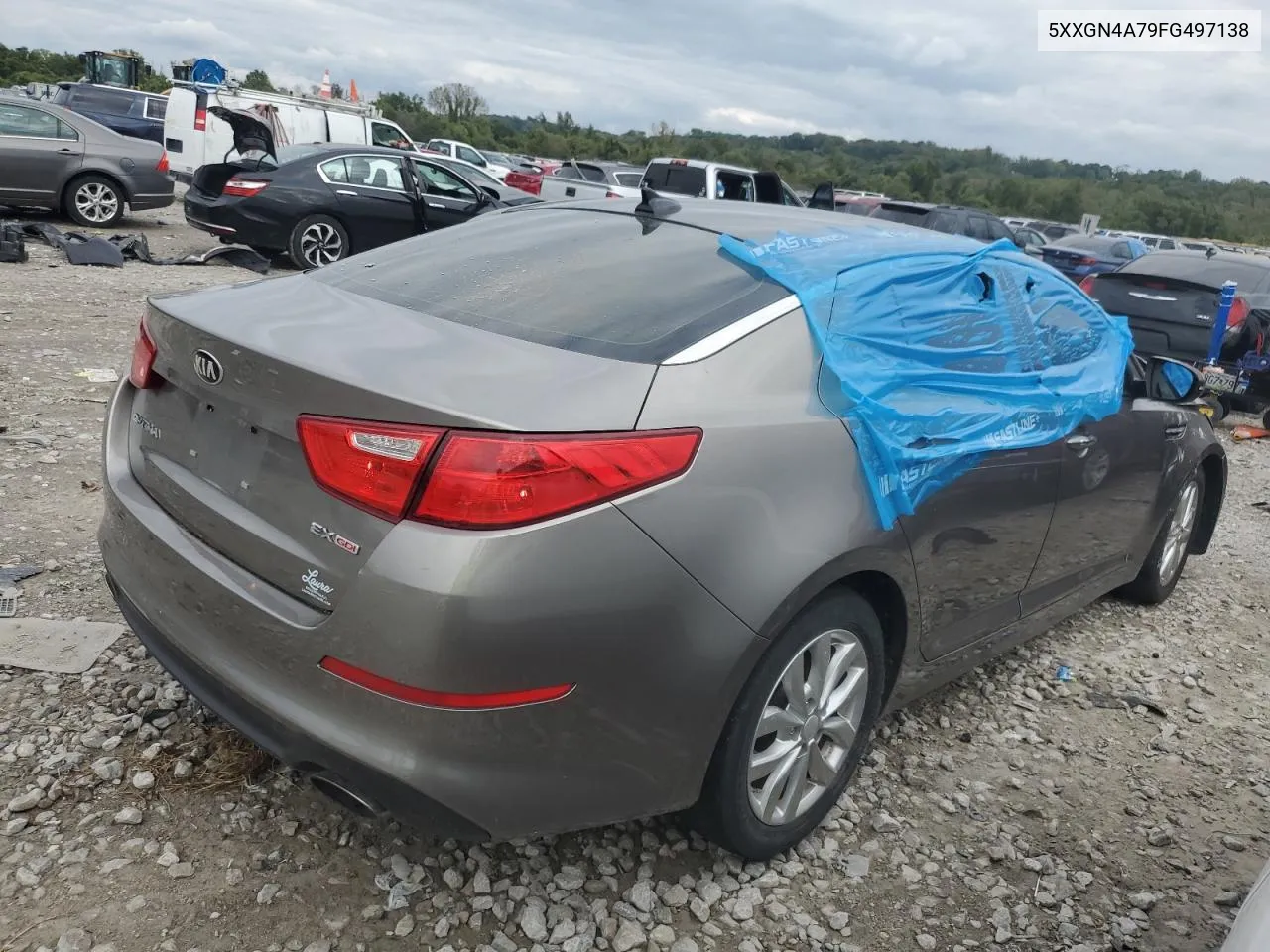 2015 Kia Optima Ex VIN: 5XXGN4A79FG497138 Lot: 73575614