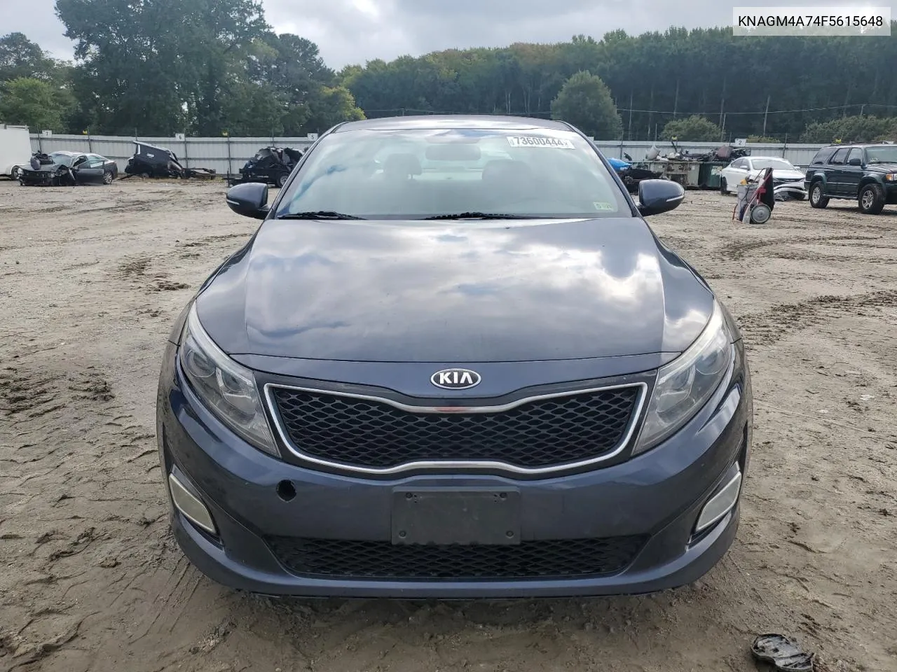 2015 Kia Optima Lx VIN: KNAGM4A74F5615648 Lot: 73600444