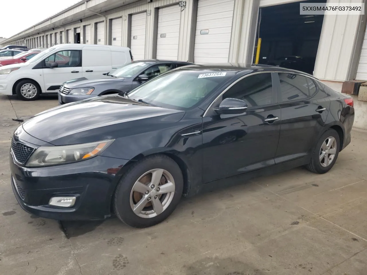 2015 Kia Optima Lx VIN: 5XXGM4A76FG373492 Lot: 73637264