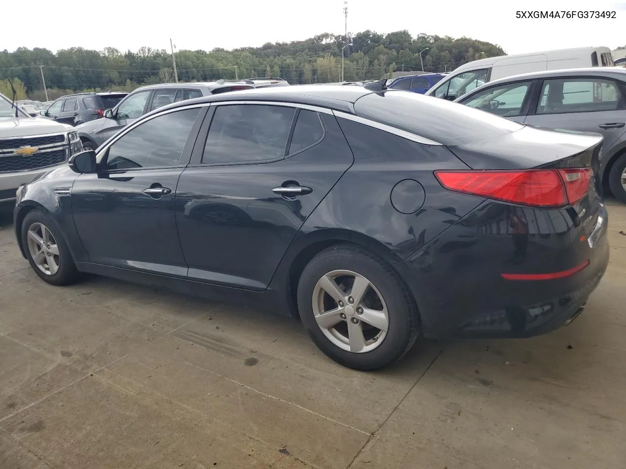 2015 Kia Optima Lx VIN: 5XXGM4A76FG373492 Lot: 73637264