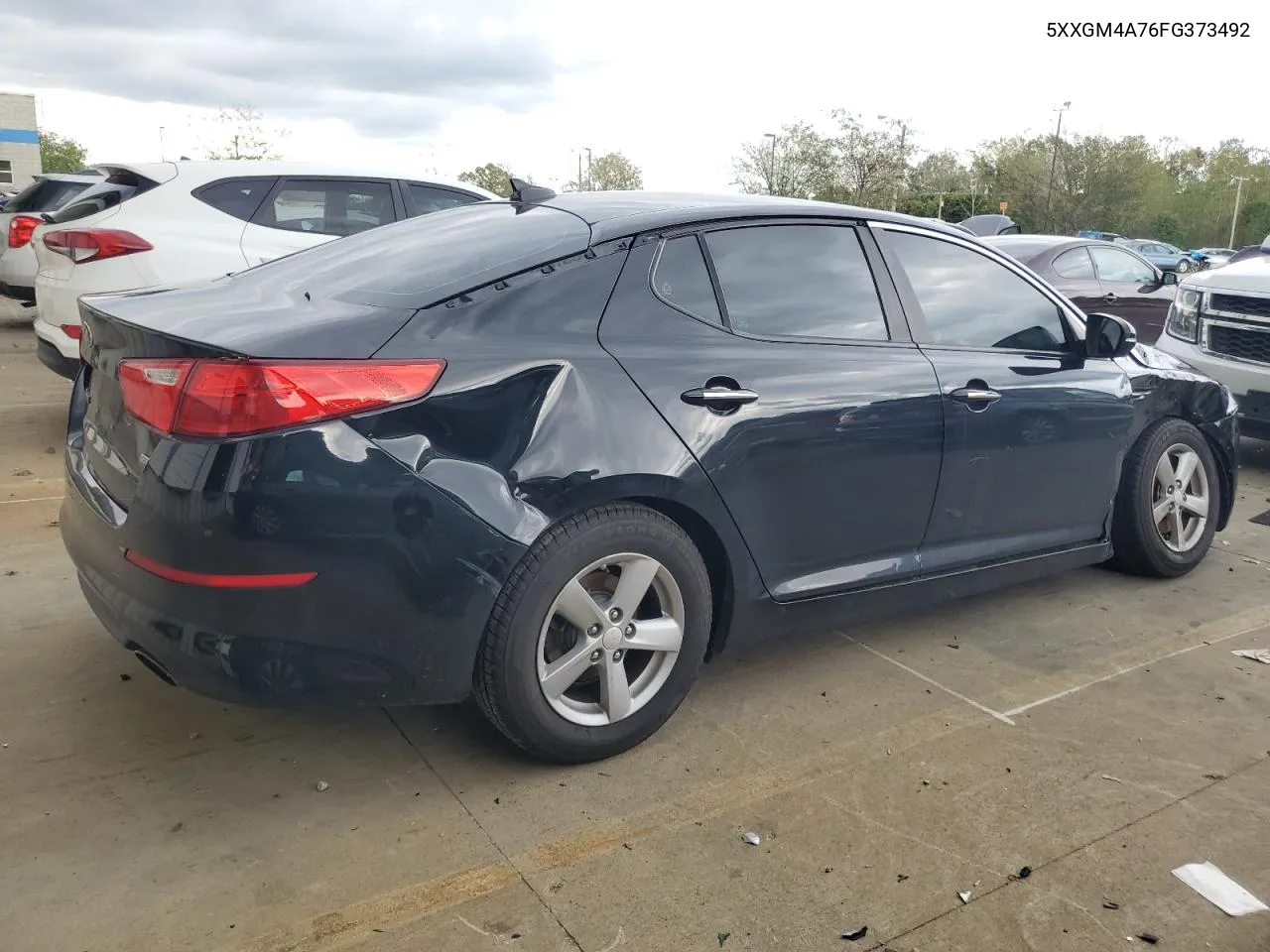 5XXGM4A76FG373492 2015 Kia Optima Lx