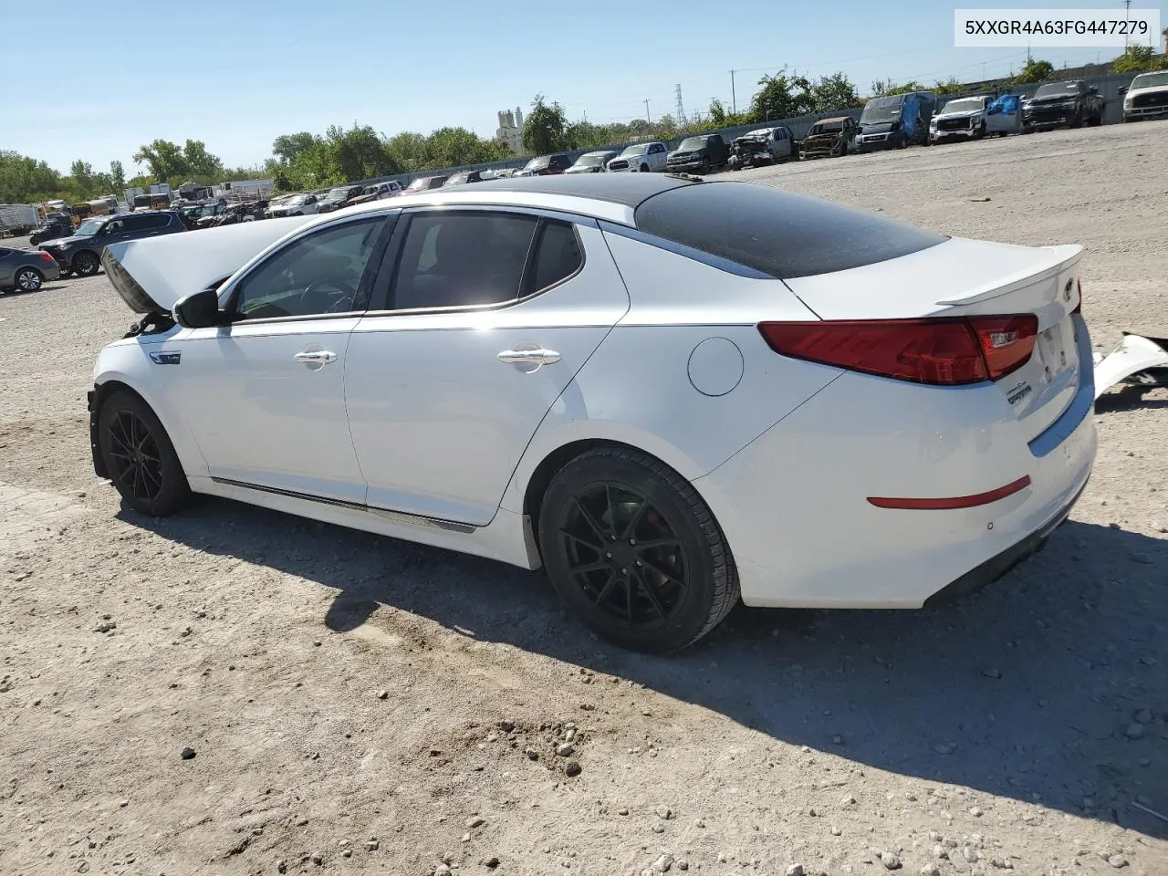 5XXGR4A63FG447279 2015 Kia Optima Sx