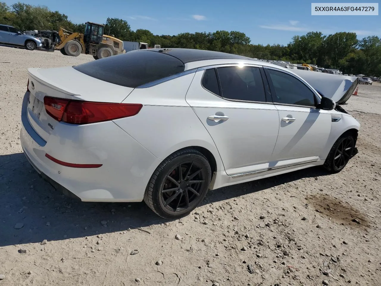 5XXGR4A63FG447279 2015 Kia Optima Sx