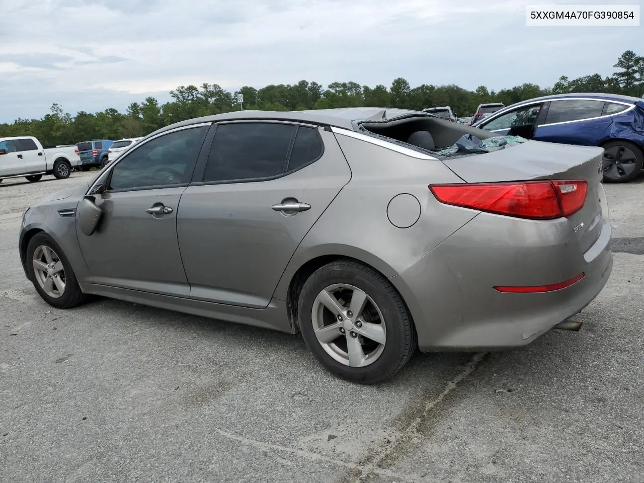 2015 Kia Optima Lx VIN: 5XXGM4A70FG390854 Lot: 73651854