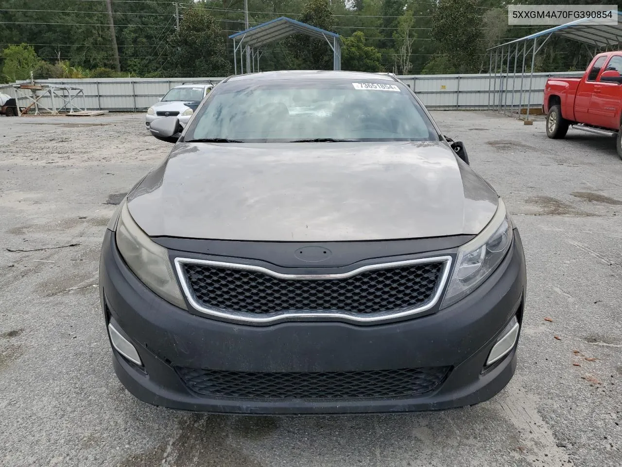 2015 Kia Optima Lx VIN: 5XXGM4A70FG390854 Lot: 73651854