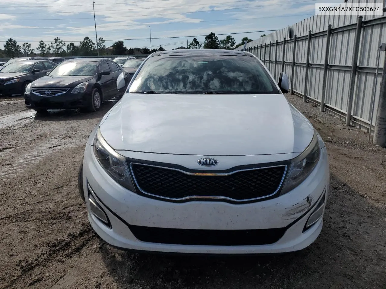 5XXGN4A7XFG503674 2015 Kia Optima Ex