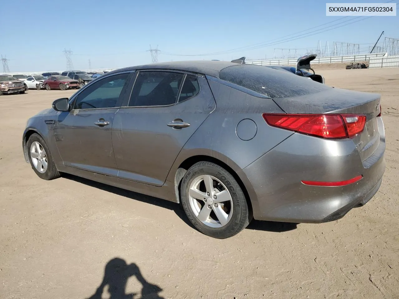 5XXGM4A71FG502304 2015 Kia Optima Lx