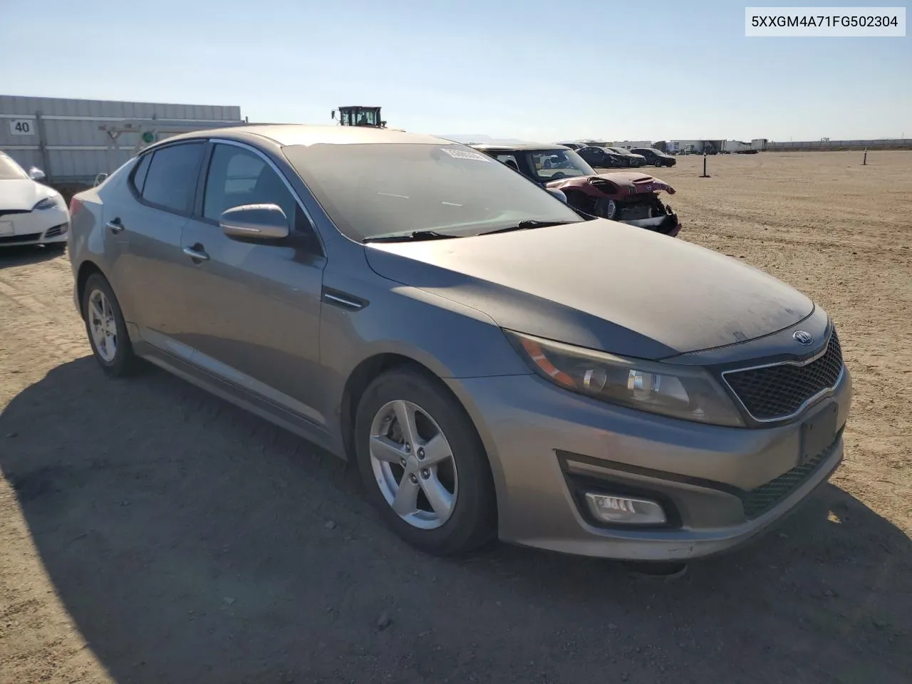 5XXGM4A71FG502304 2015 Kia Optima Lx