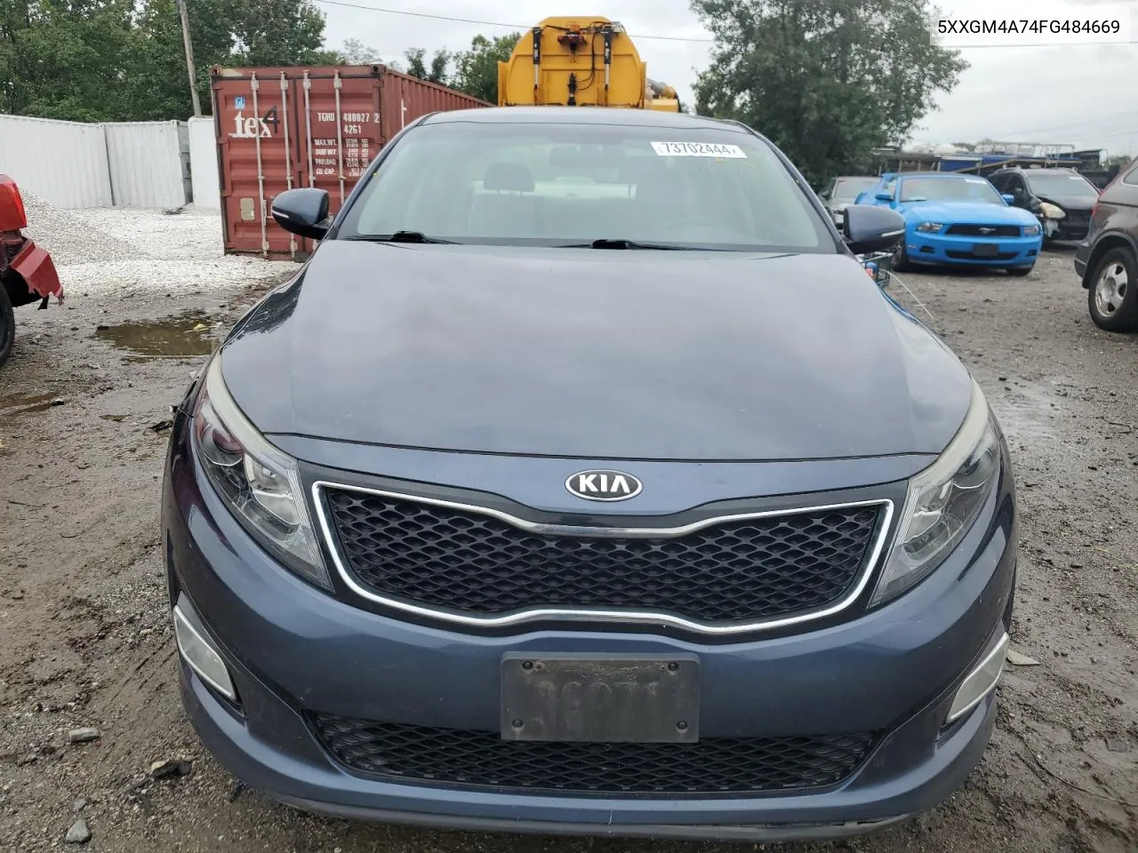 2015 Kia Optima Lx VIN: 5XXGM4A74FG484669 Lot: 73702444