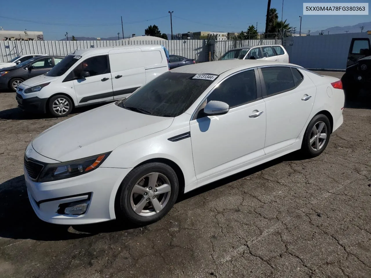 5XXGM4A78FG380363 2015 Kia Optima Lx