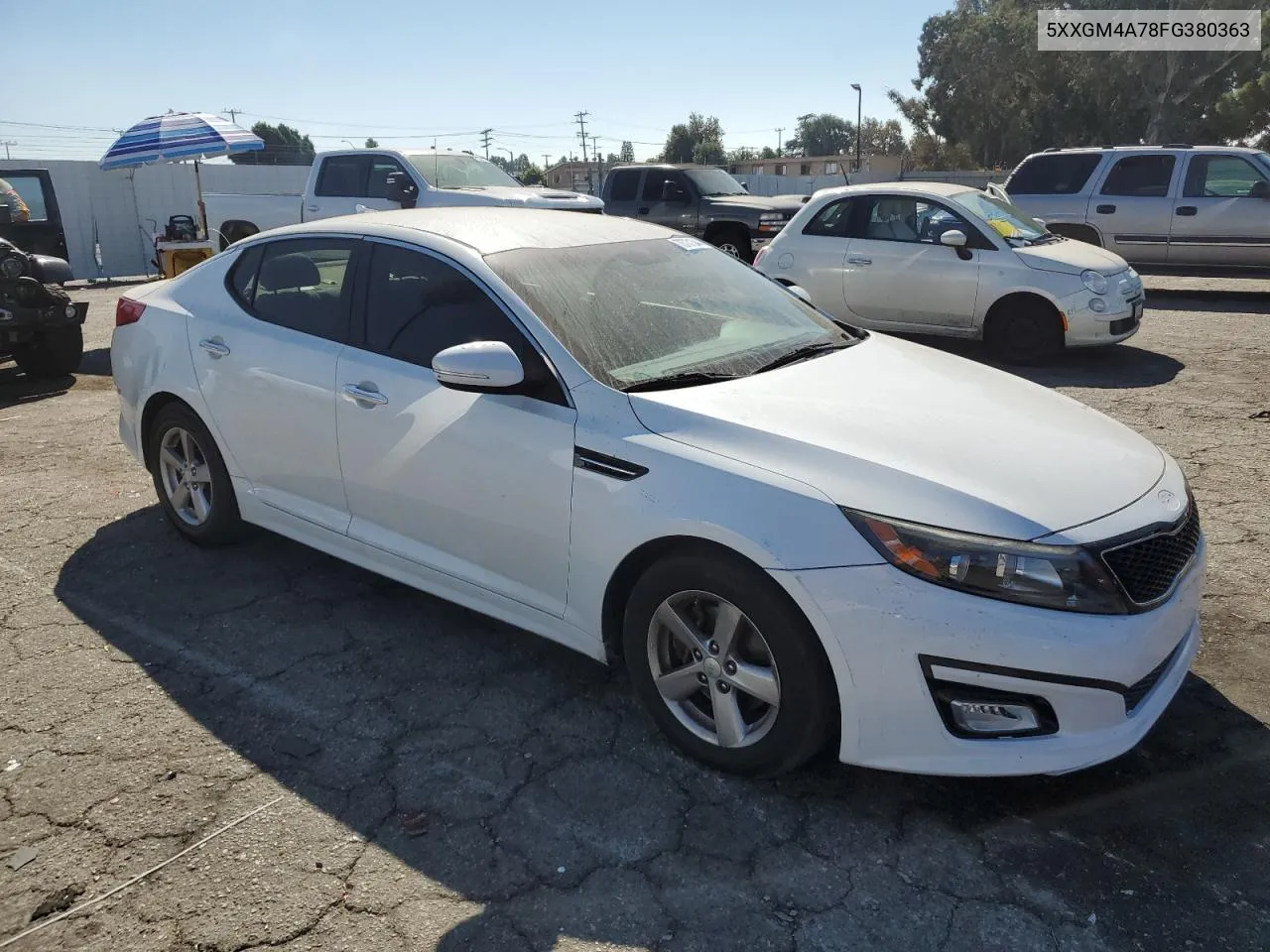 5XXGM4A78FG380363 2015 Kia Optima Lx