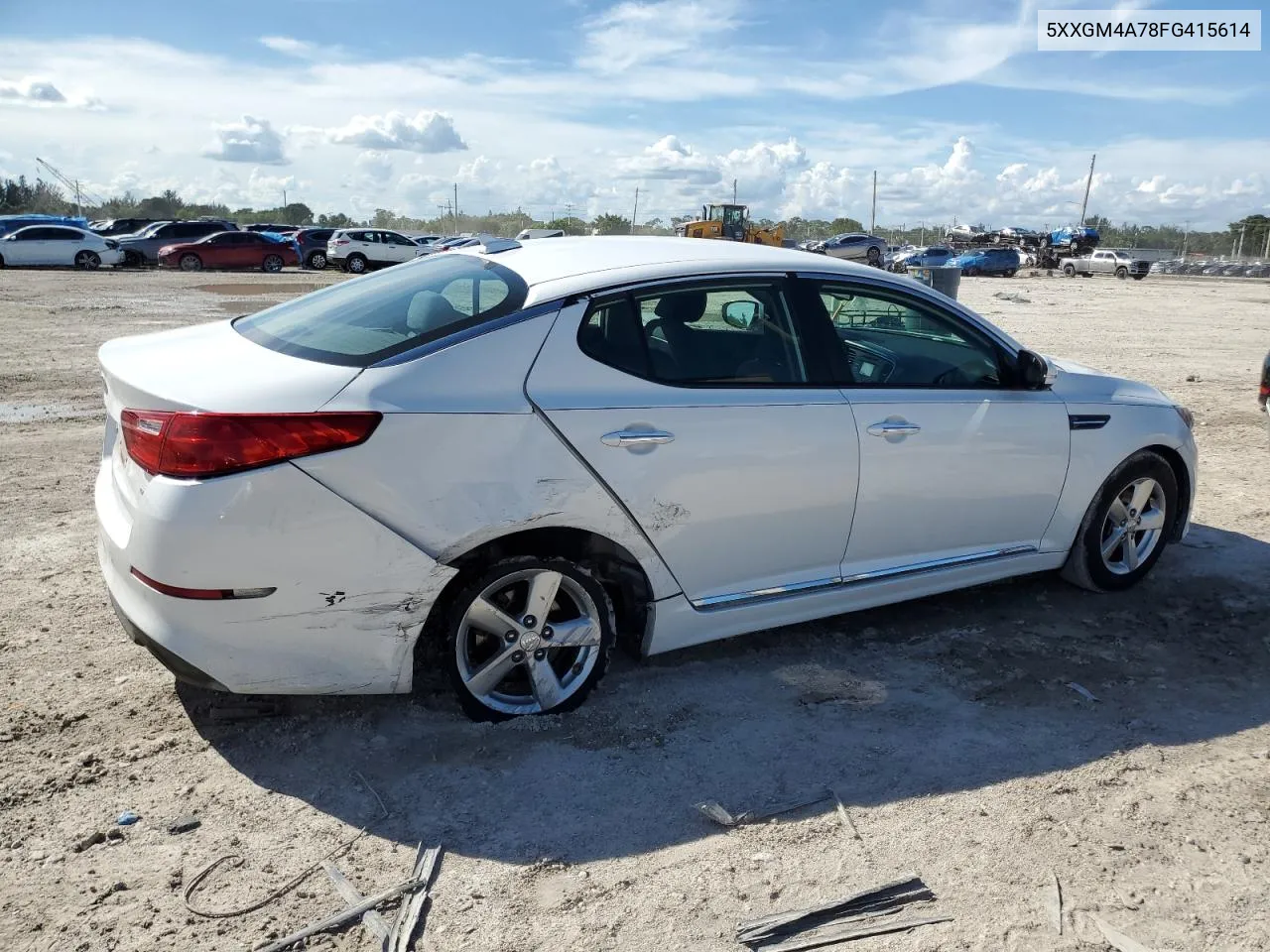 5XXGM4A78FG415614 2015 Kia Optima Lx