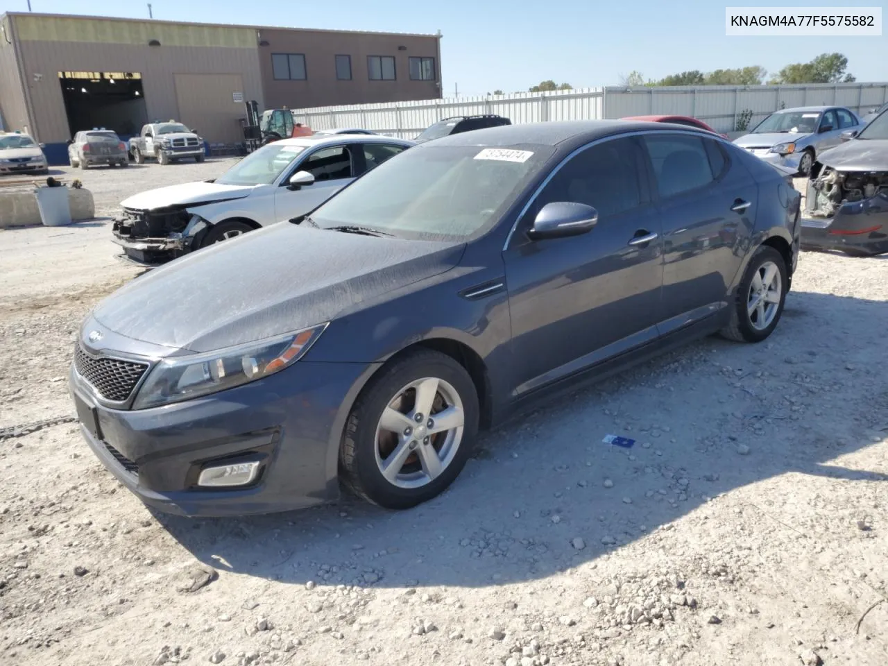 KNAGM4A77F5575582 2015 Kia Optima Lx