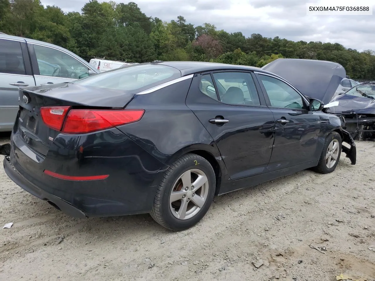 2015 Kia Optima Lx VIN: 5XXGM4A75FG368588 Lot: 73782804