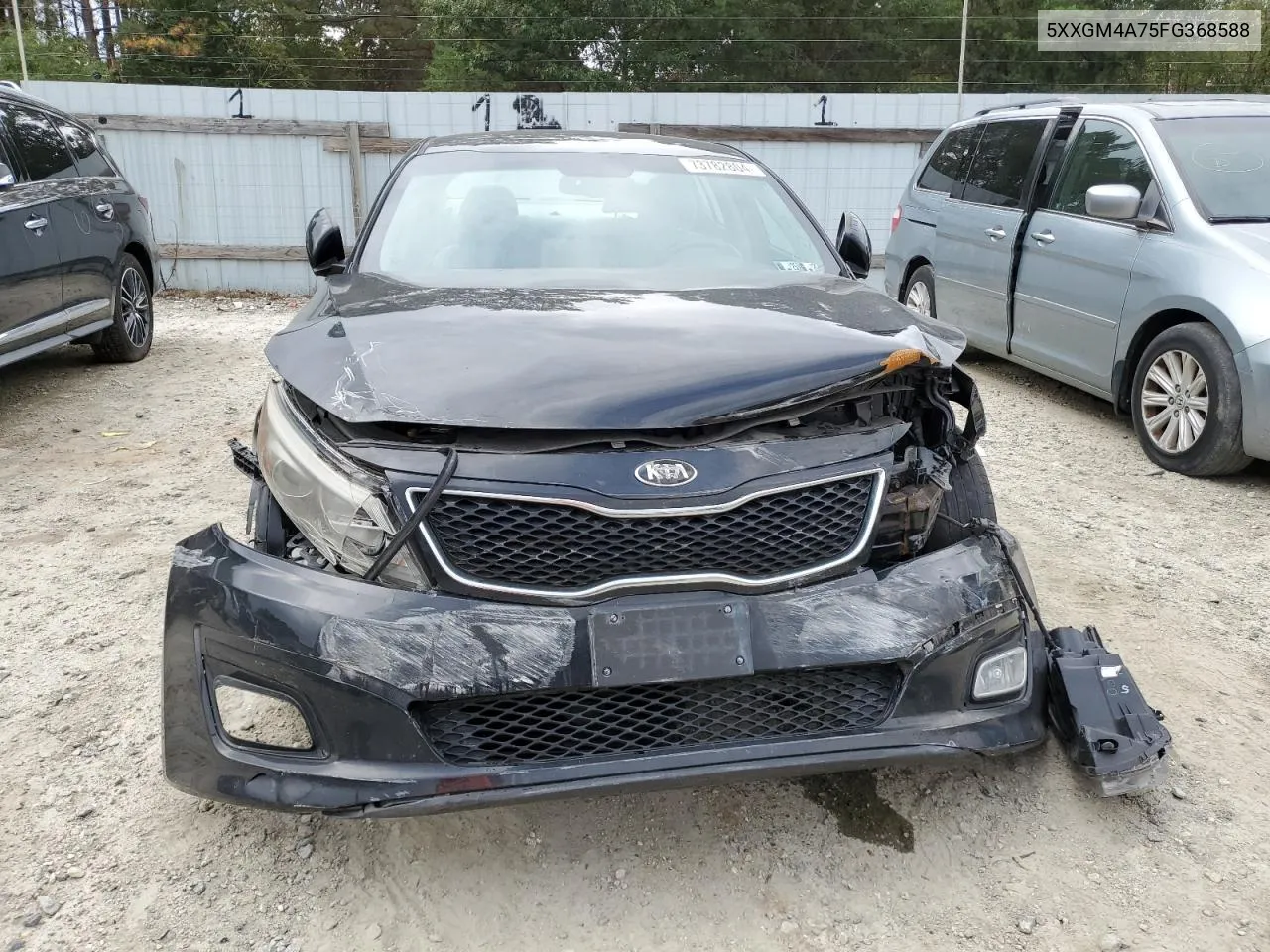 2015 Kia Optima Lx VIN: 5XXGM4A75FG368588 Lot: 73782804