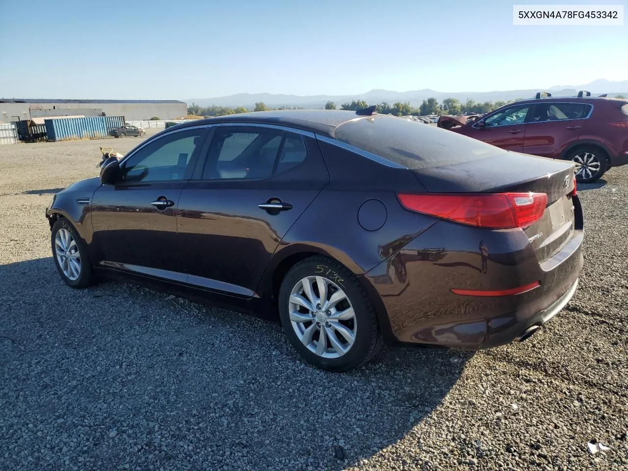 2015 Kia Optima Ex VIN: 5XXGN4A78FG453342 Lot: 73790854