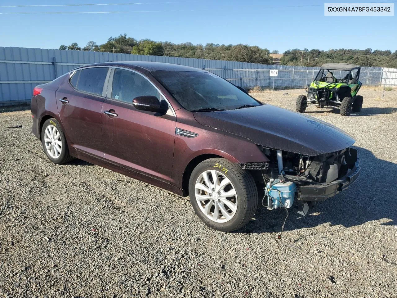 2015 Kia Optima Ex VIN: 5XXGN4A78FG453342 Lot: 73790854