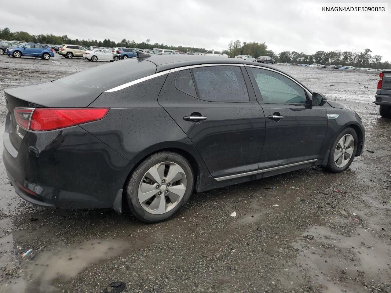 2015 Kia Optima Hybrid VIN: KNAGN4AD5F5090053 Lot: 73826084