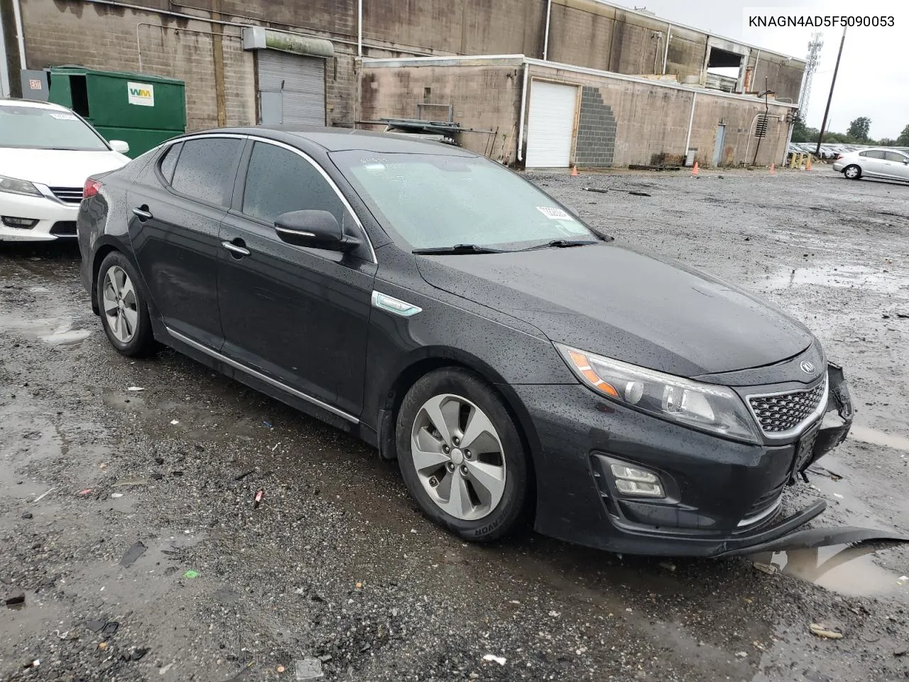 2015 Kia Optima Hybrid VIN: KNAGN4AD5F5090053 Lot: 73826084