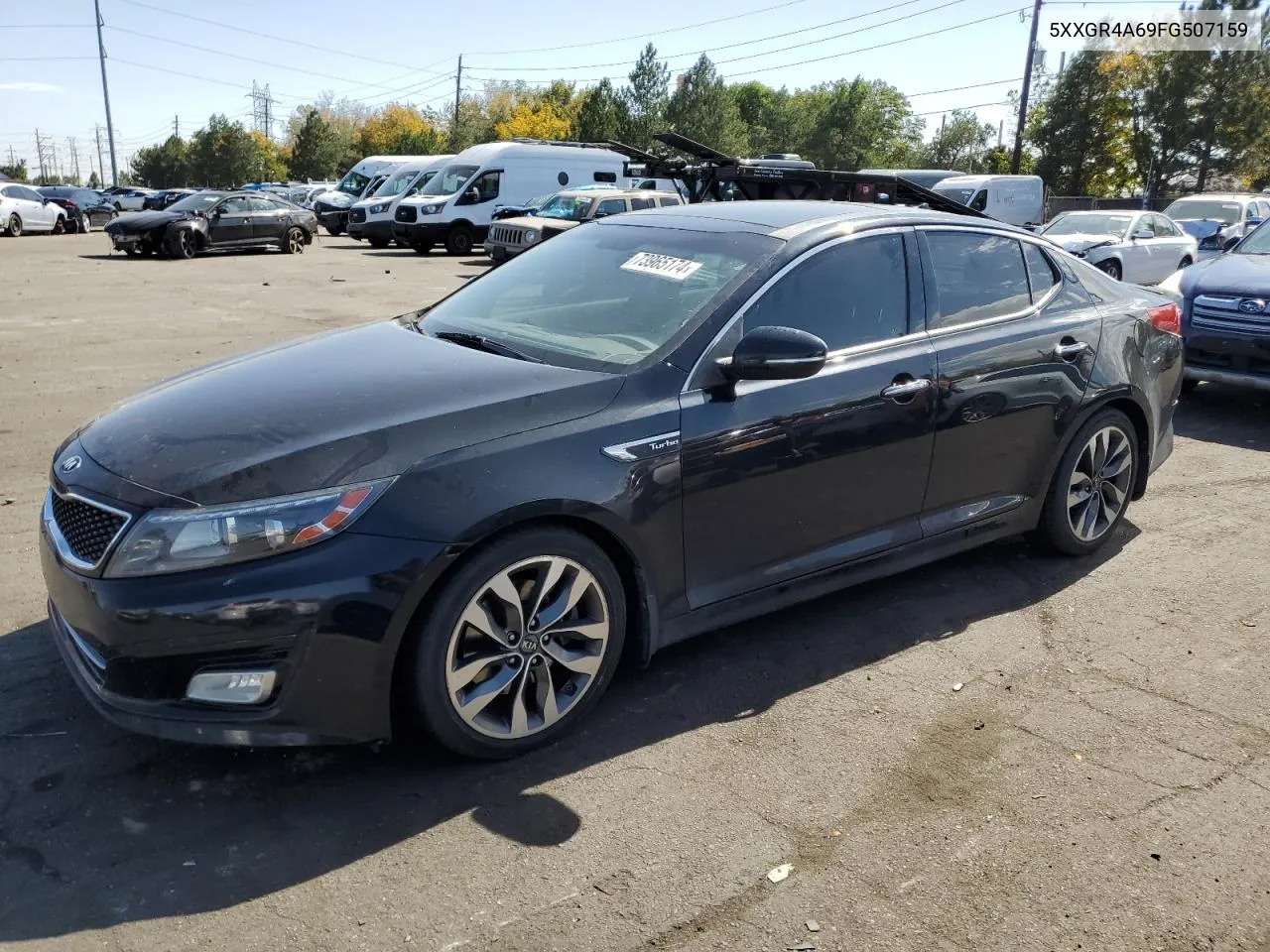 2015 Kia Optima Sx VIN: 5XXGR4A69FG507159 Lot: 73965174