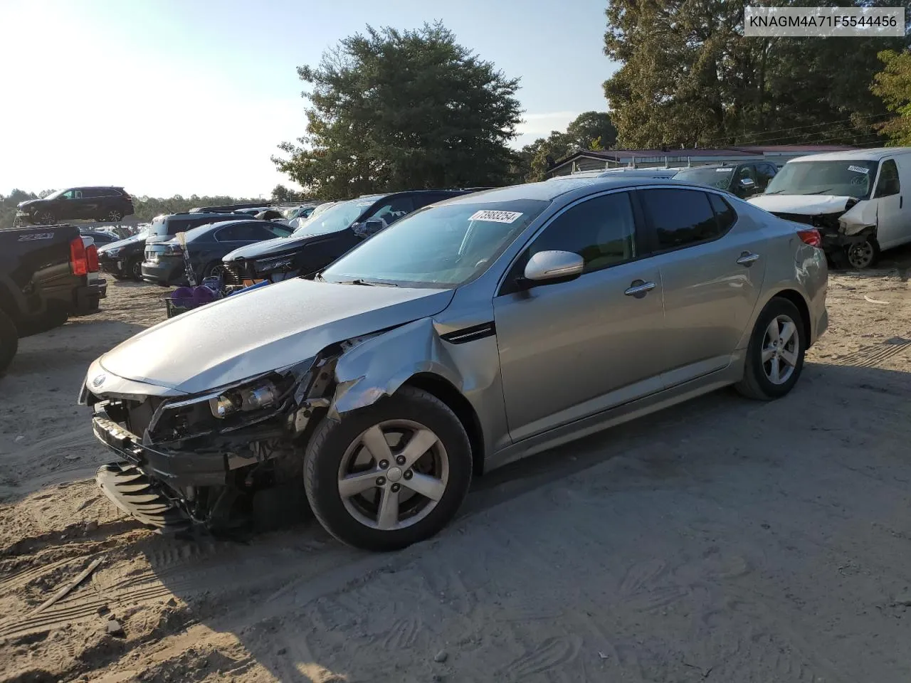 2015 Kia Optima Lx VIN: KNAGM4A71F5544456 Lot: 73983254