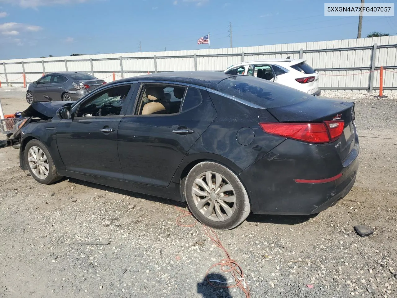 2015 Kia Optima Ex VIN: 5XXGN4A7XFG407057 Lot: 74000374