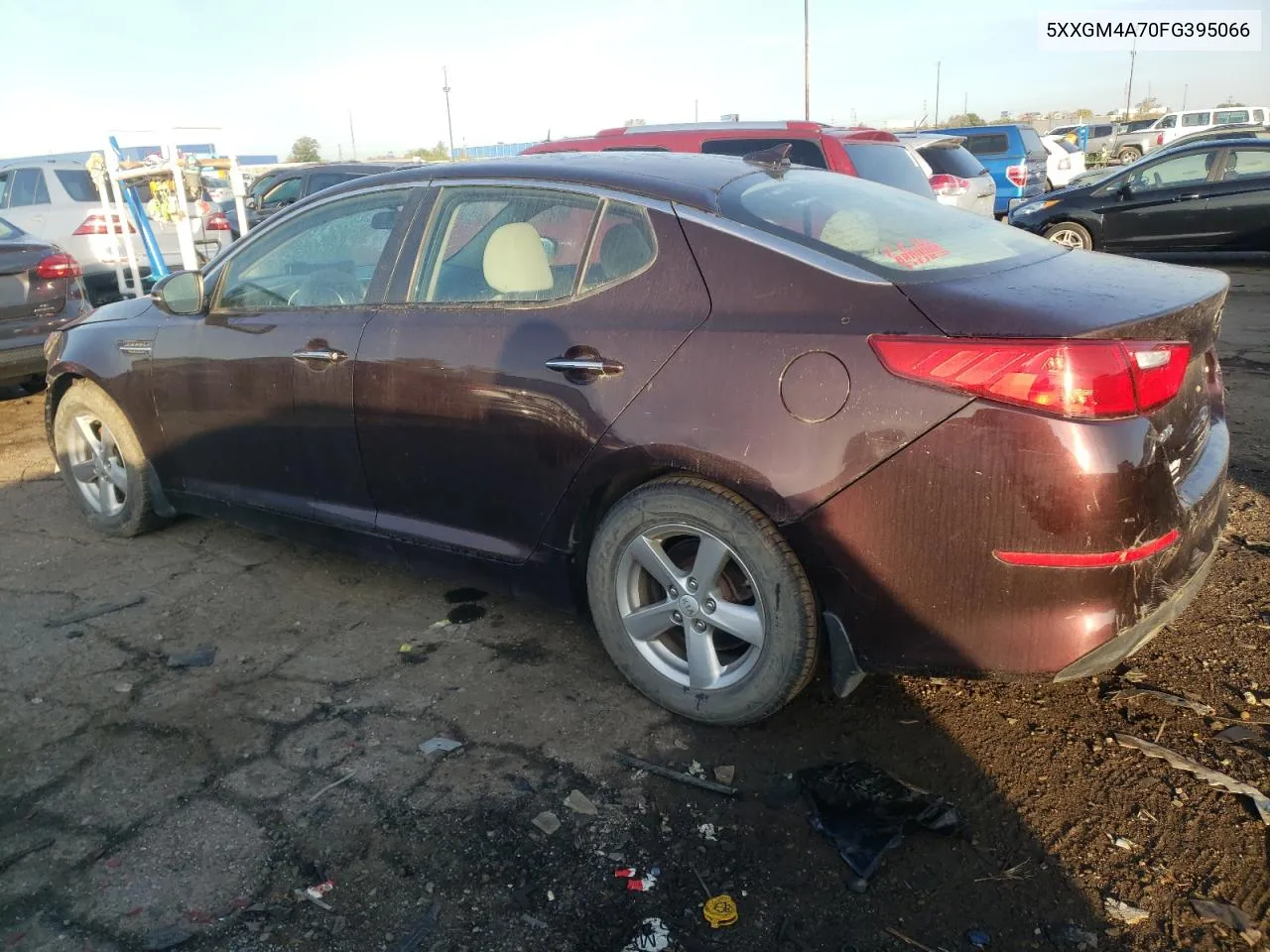 5XXGM4A70FG395066 2015 Kia Optima Lx