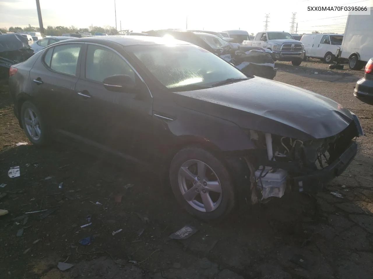 5XXGM4A70FG395066 2015 Kia Optima Lx