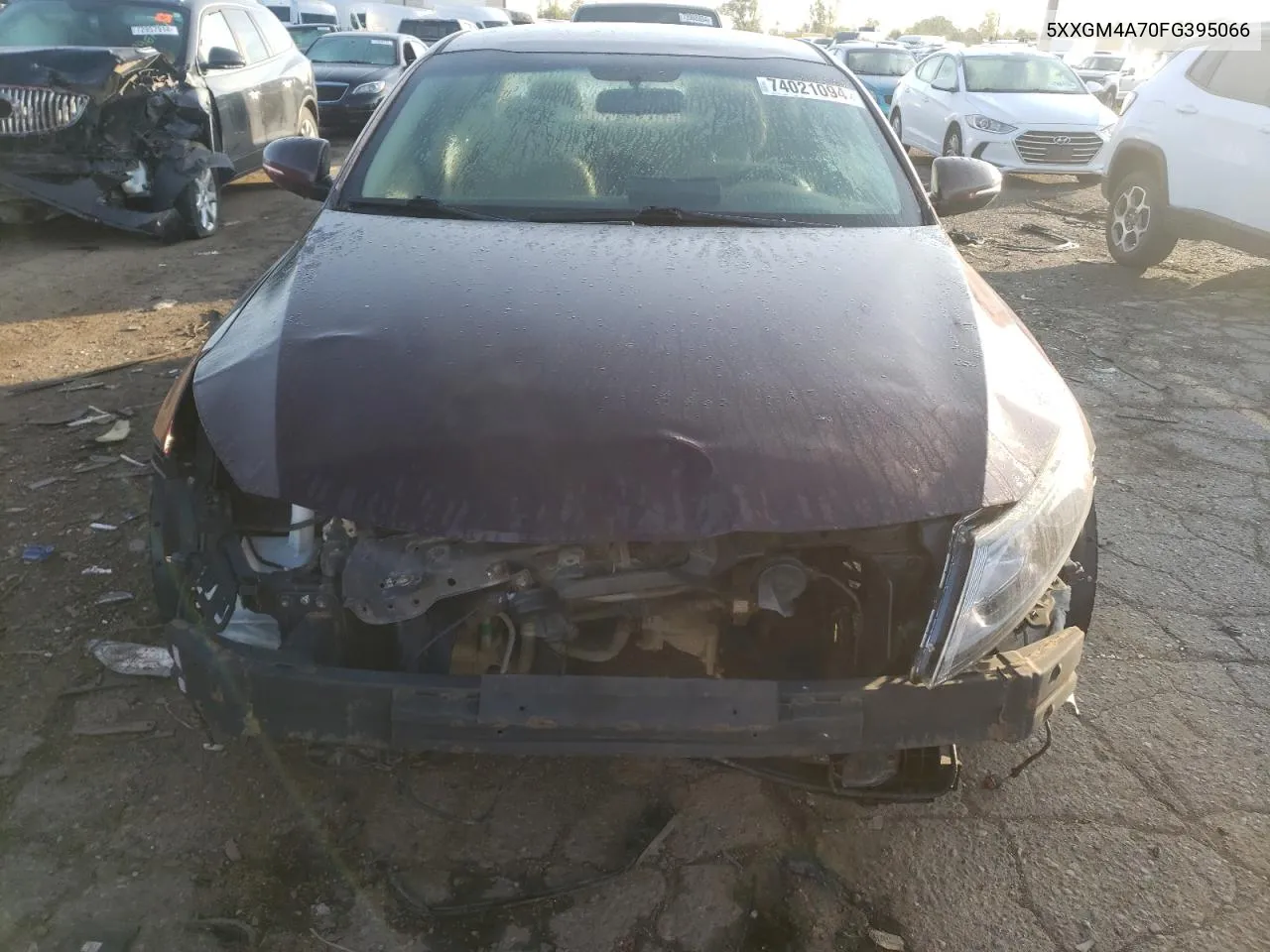 5XXGM4A70FG395066 2015 Kia Optima Lx