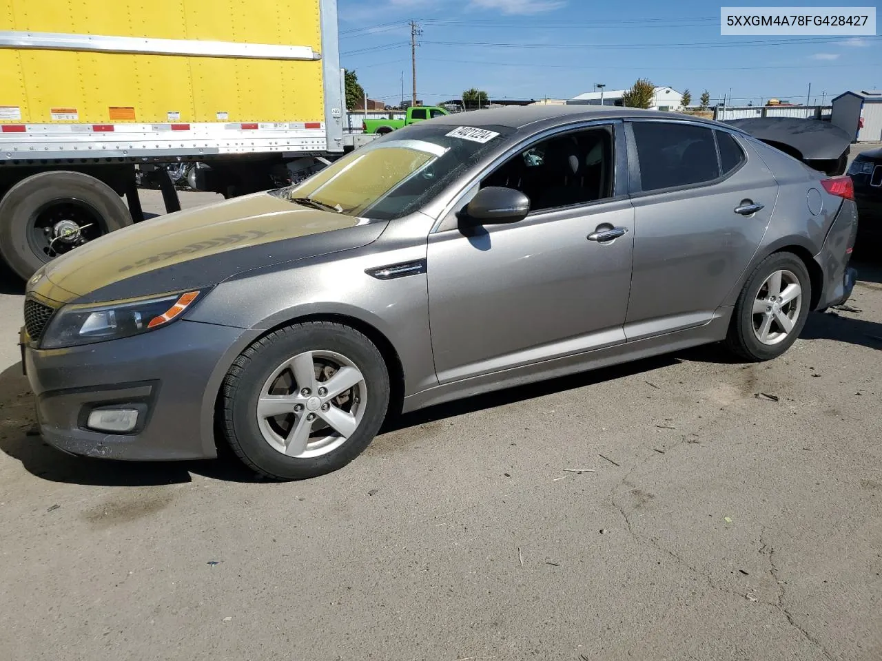 5XXGM4A78FG428427 2015 Kia Optima Lx