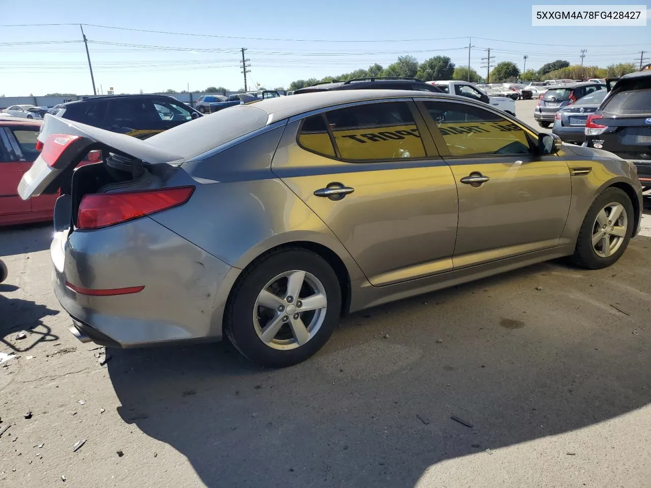 5XXGM4A78FG428427 2015 Kia Optima Lx