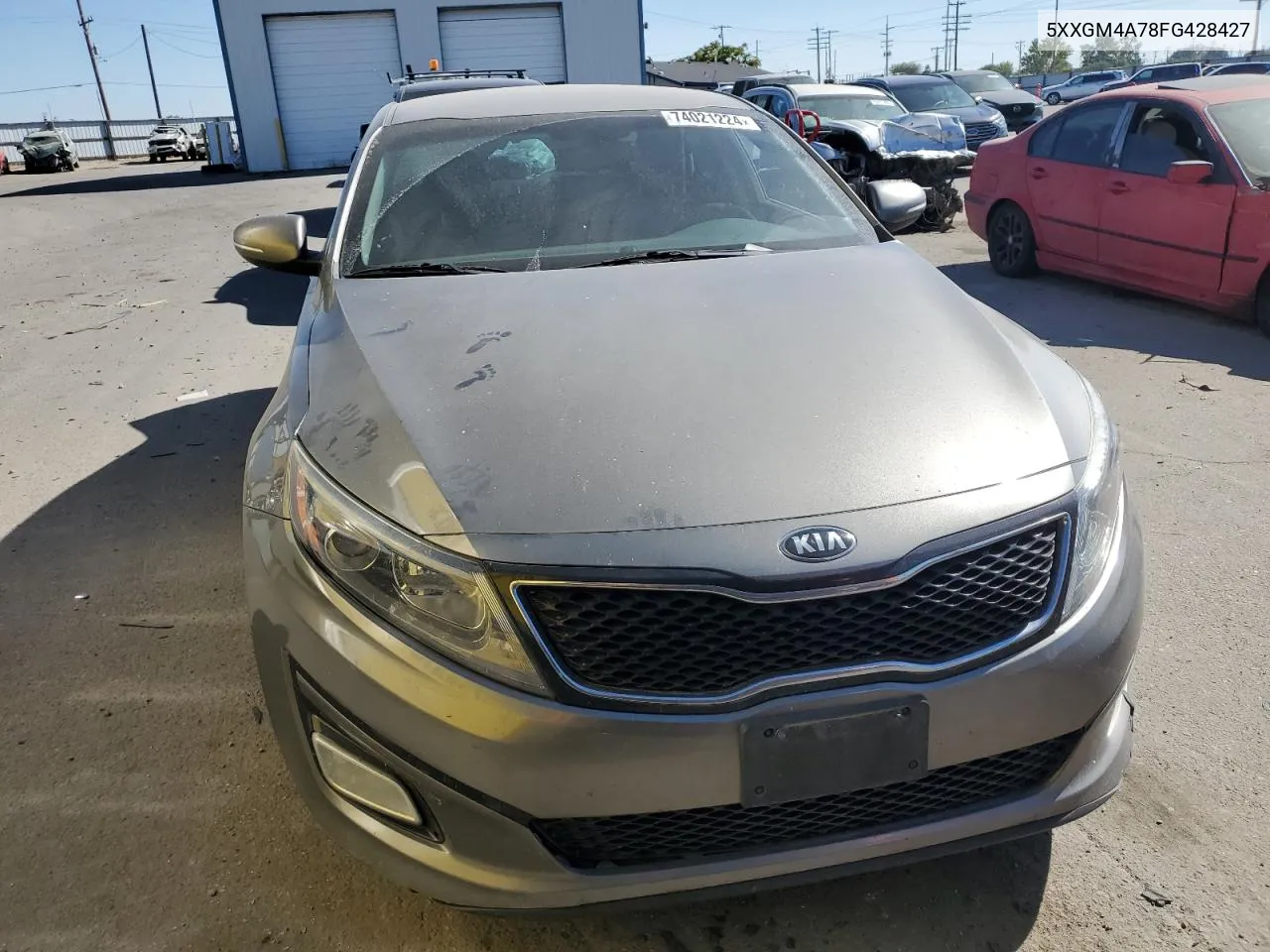 5XXGM4A78FG428427 2015 Kia Optima Lx