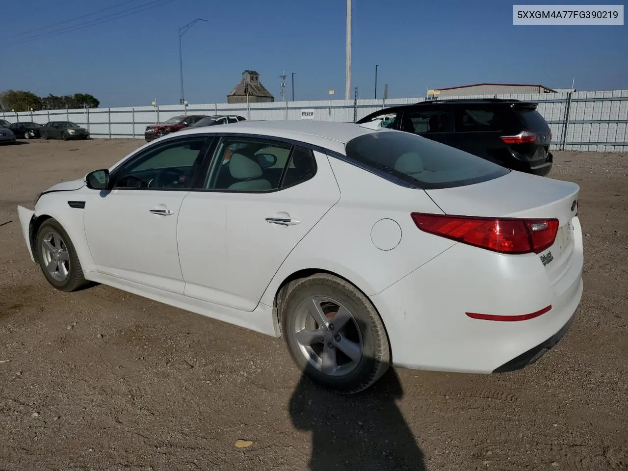 2015 Kia Optima Lx VIN: 5XXGM4A77FG390219 Lot: 74031114