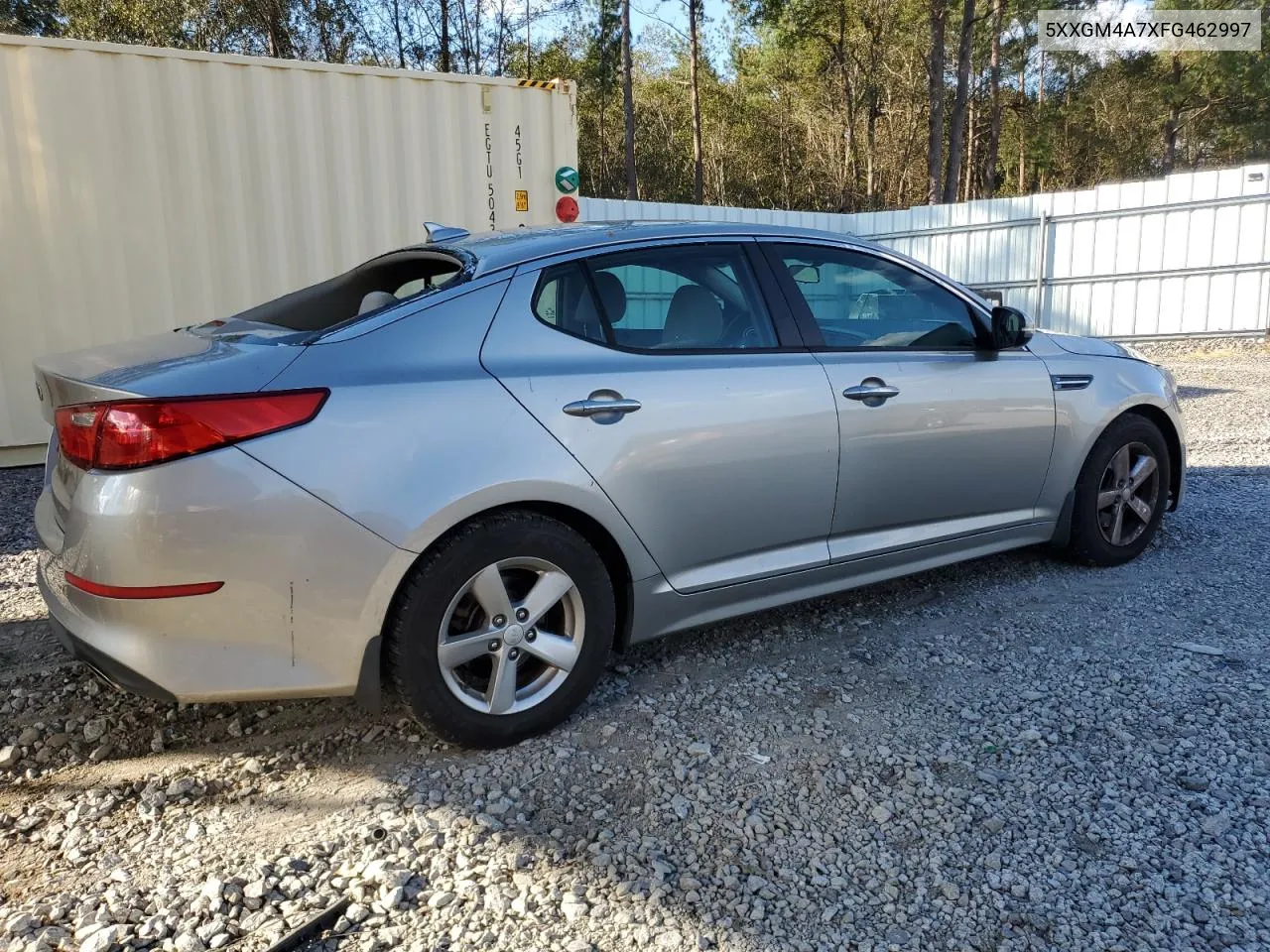 2015 Kia Optima Lx VIN: 5XXGM4A7XFG462997 Lot: 74045234