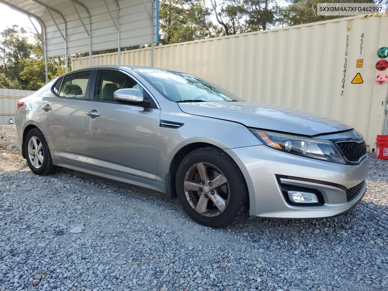 2015 Kia Optima Lx VIN: 5XXGM4A7XFG462997 Lot: 74045234