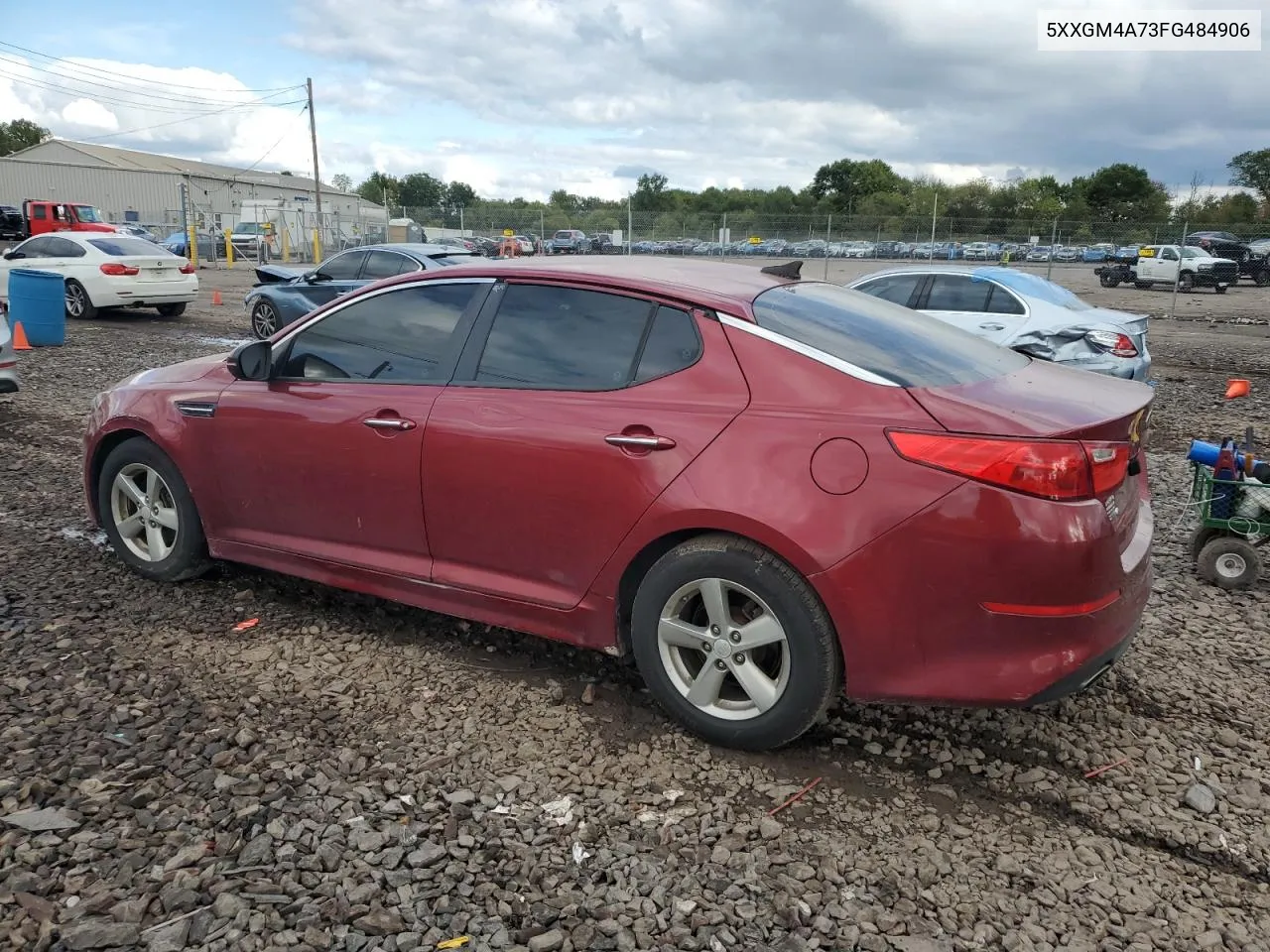 5XXGM4A73FG484906 2015 Kia Optima Lx