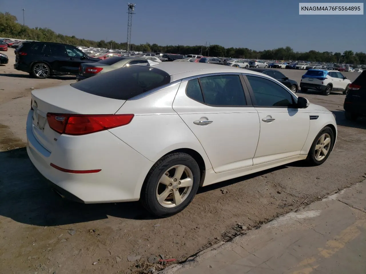 2015 Kia Optima Lx VIN: KNAGM4A76F5564895 Lot: 74077614