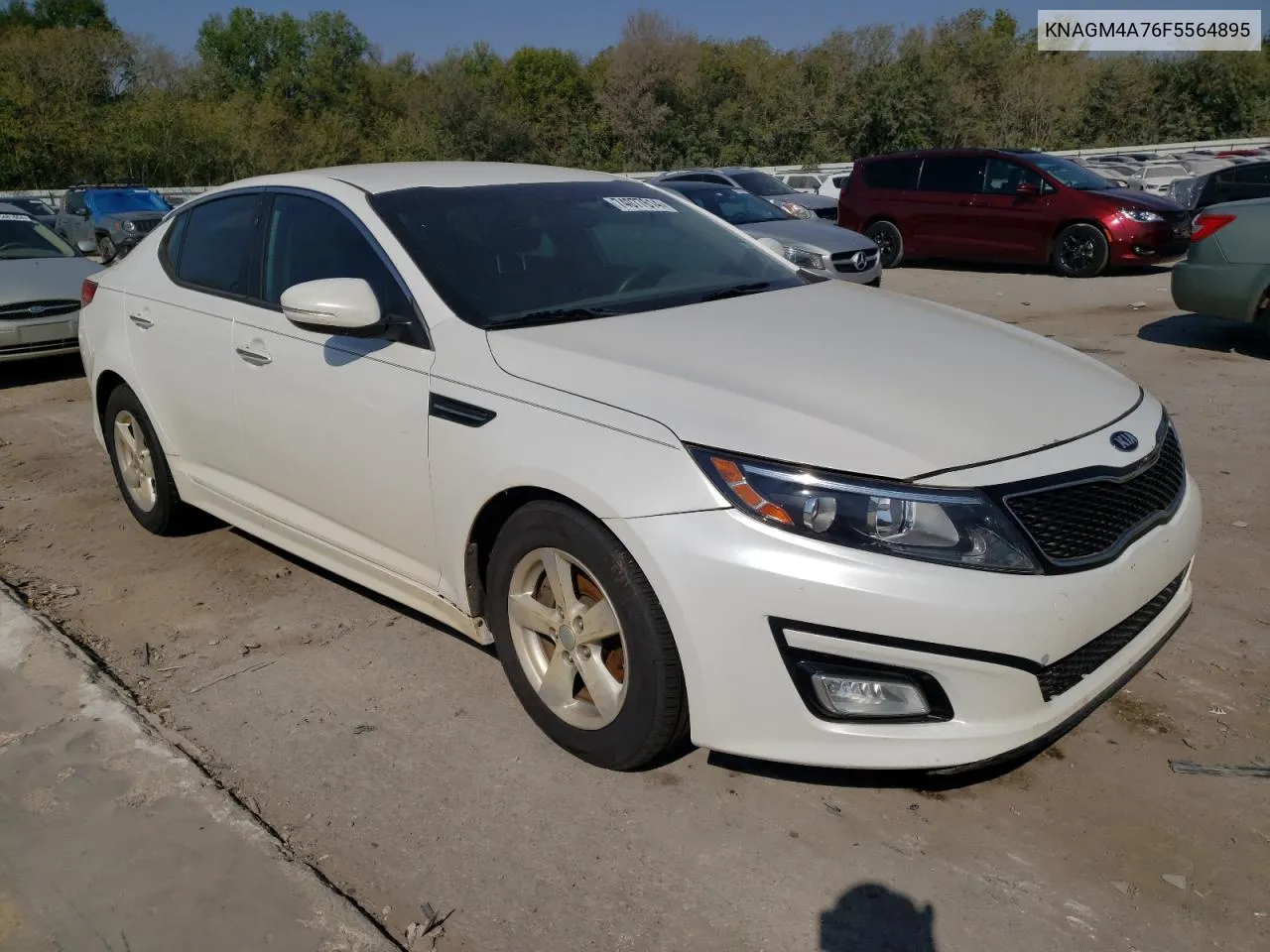 2015 Kia Optima Lx VIN: KNAGM4A76F5564895 Lot: 74077614