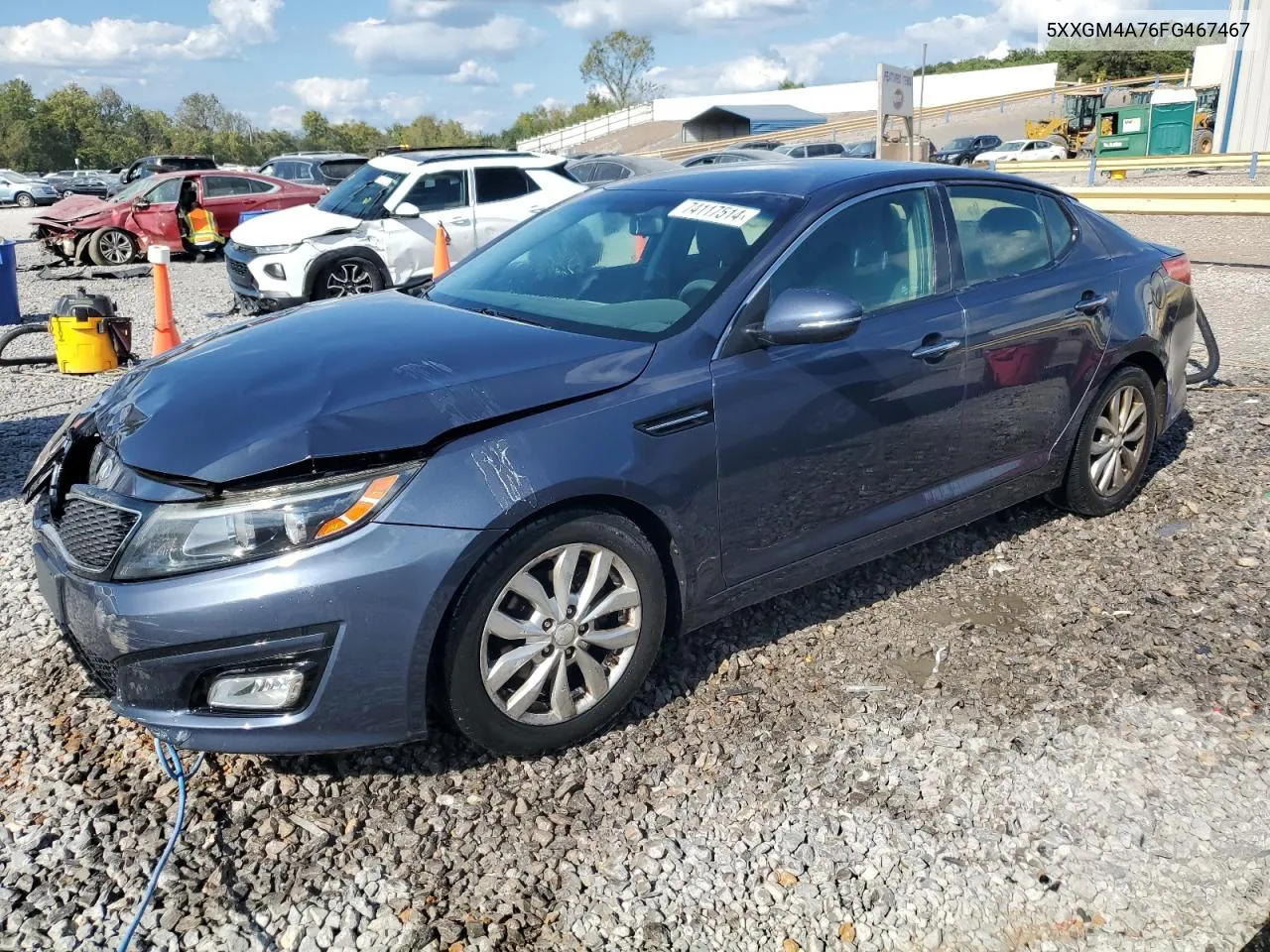 5XXGM4A76FG467467 2015 Kia Optima Lx