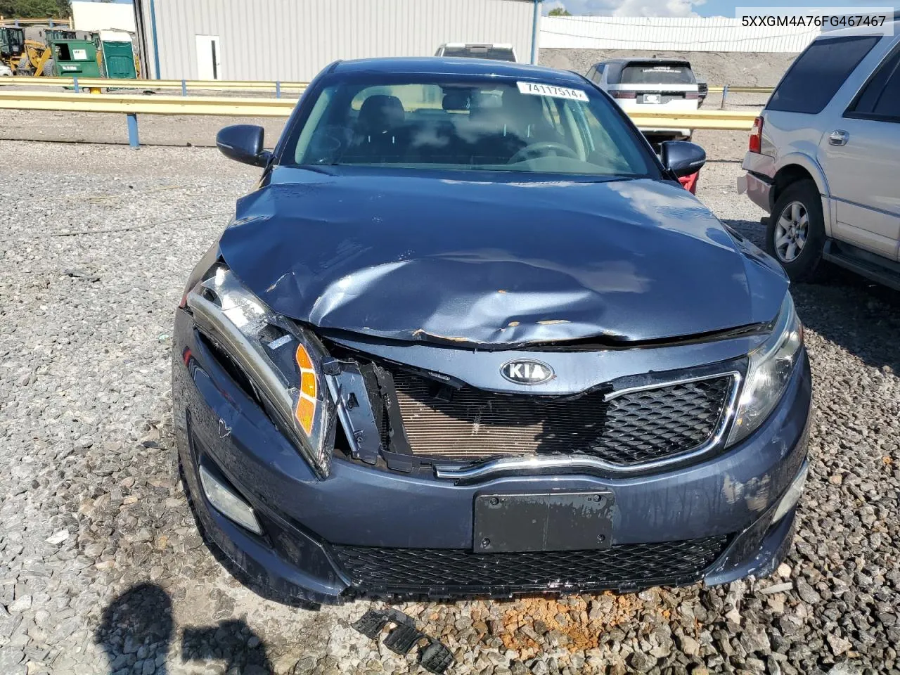 5XXGM4A76FG467467 2015 Kia Optima Lx