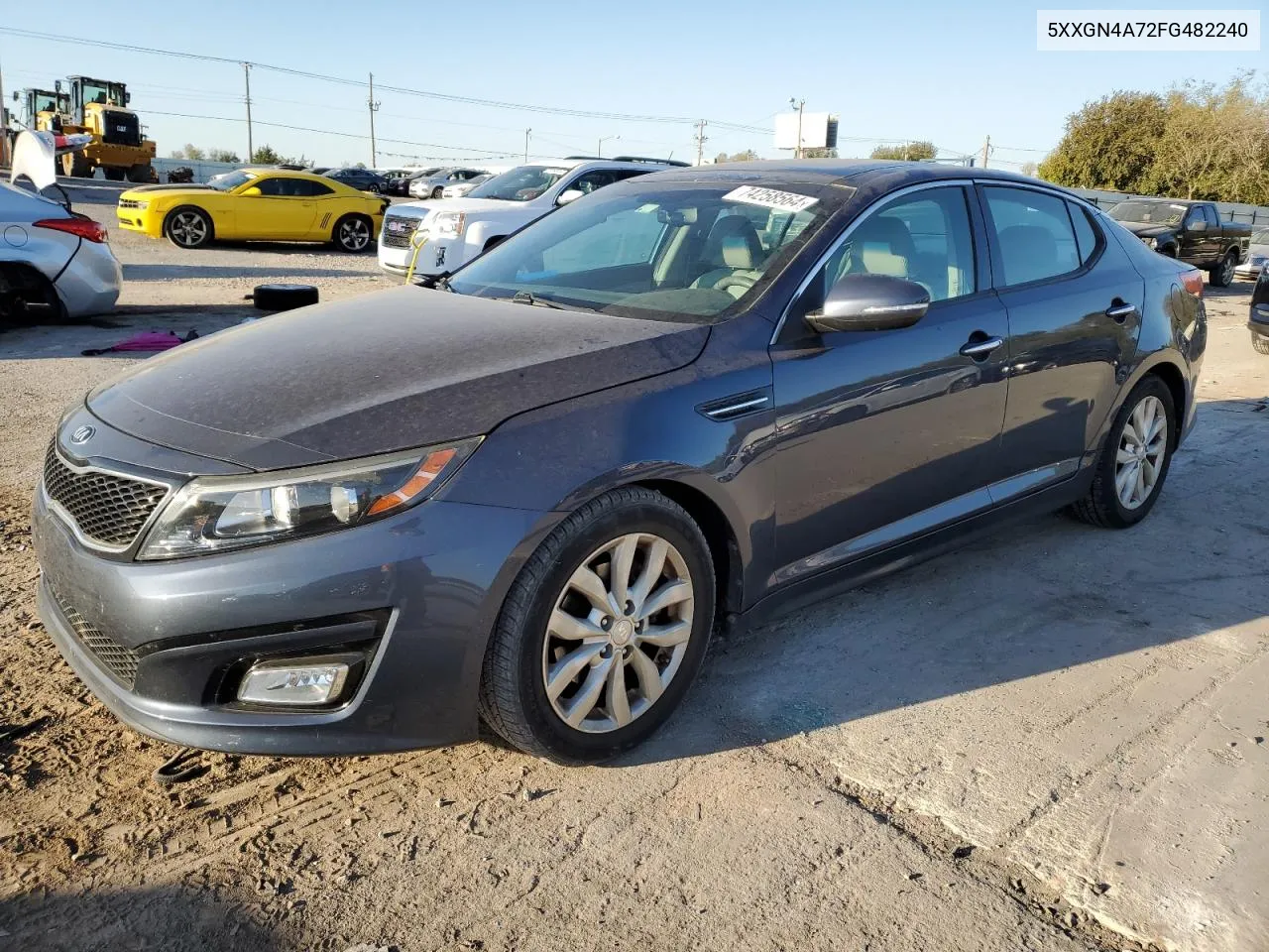 5XXGN4A72FG482240 2015 Kia Optima Ex